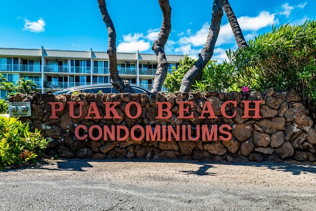 69-1647 Puako Beach Dr Unit 105, Kamuela, HI 96743 - view of community sign