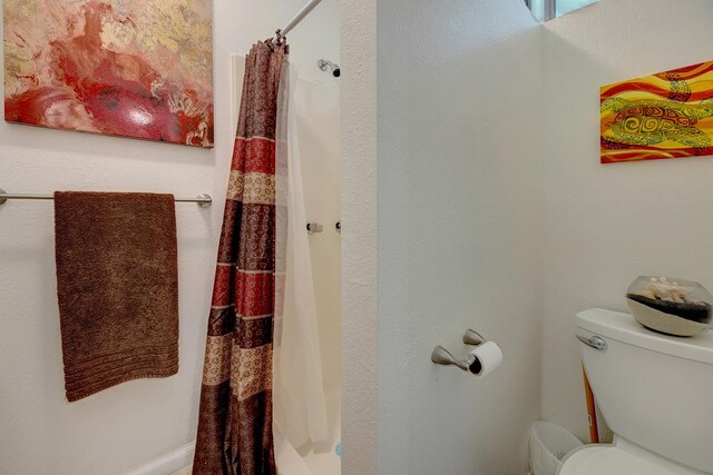 16-2038 Maile Way, Pahoa, HI 96778 - bathroom featuring toilet and a shower with curtain