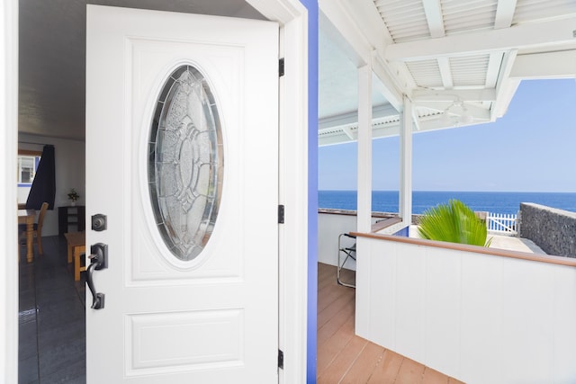 88-131 Kai Ave, Captain Cook, HI 96704 - property entrance featuring a water view