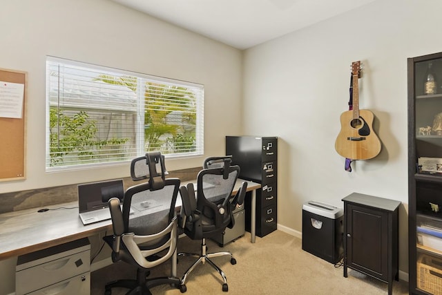 16-2081 Ohia Dr, Pahoa, HI 96778 - office area featuring light carpet
