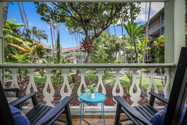 75-5776 Kuakini Hwy Unit 123, Kailua-Kona, HI 96740 - view of balcony