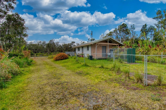11-3258 Pa Alii St, Volcano, HI 96785 - view of yard