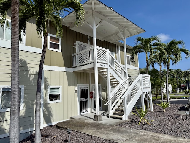 73-1111 Nuuanu Pl Unit N103, Kailua-Kona, HI 96740 - exterior space with stairway and a balcony