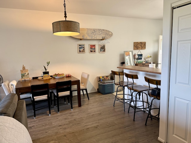 73-1111 Nuuanu Pl Unit N103, Kailua-Kona, HI 96740 - dining room with wood finished floors