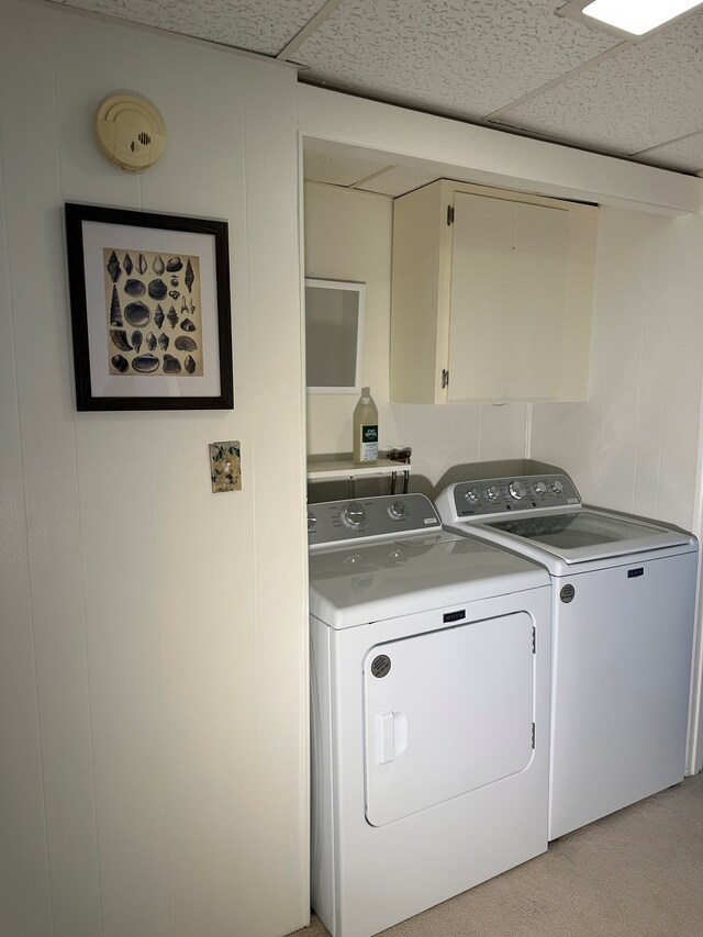 82-6073-A Hawaii Belt Rd Unit 11B, Captain Cook, HI 96704 - laundry room with separate washer and dryer and light carpet