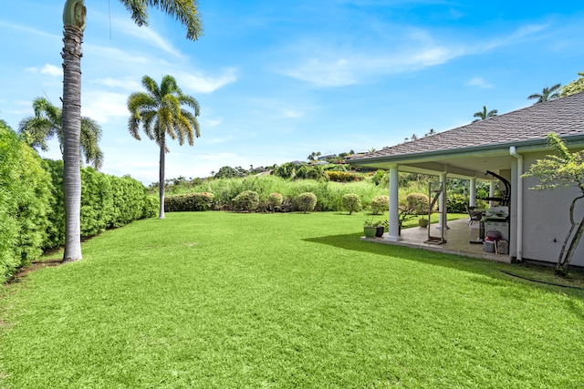 76-6398 Pualani St Unit 7, Kailua-Kona, HI 96740 - view of green lawn featuring a patio
