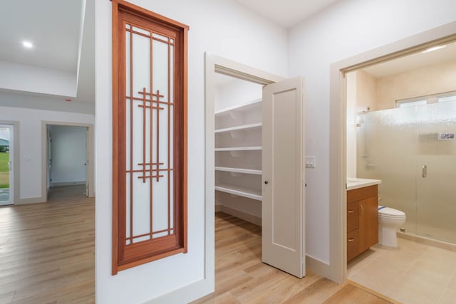 4306 Pilimai St, Lihue, HI 96766 - hall featuring light wood finished floors and baseboards