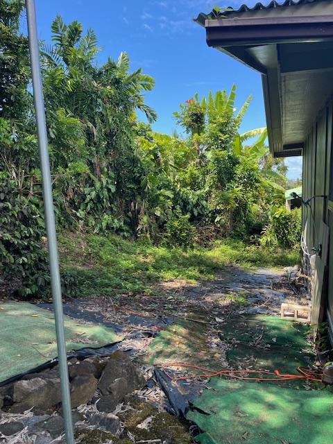 470 Hoopuni St, Hilo, HI 96720 - view of yard