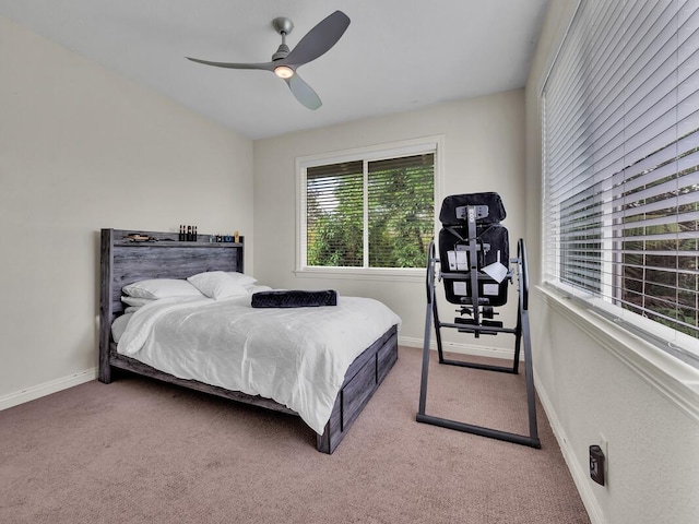 16-2069 Leilani Dr, Pahoa, HI 96778 - carpeted bedroom featuring a ceiling fan and baseboards