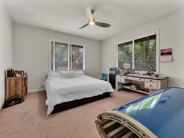 16-2069 Leilani Dr, Pahoa, HI 96778 - carpeted bedroom with a ceiling fan