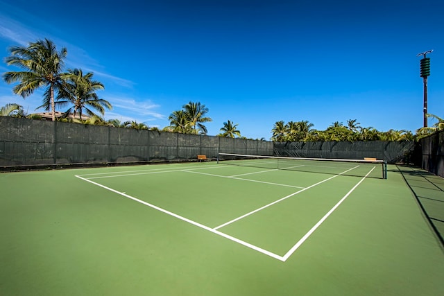 69-1033 Nawahine Pl Unit 1G, Waikoloa, HI 96738 - view of tennis court with community basketball court