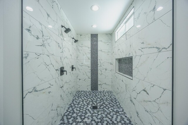 15-1674 24th Ave, Keaau, HI 96749 - bathroom with recessed lighting and a marble finish shower