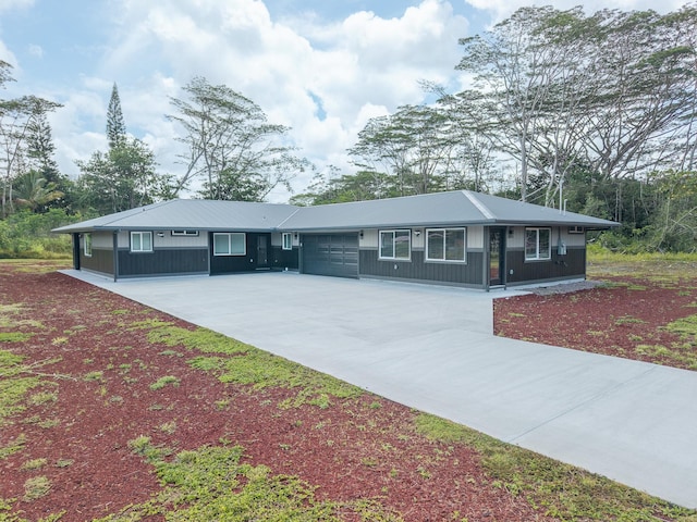 15-1674 24th Ave, Keaau, HI 96749 - ranch-style home with an attached garage and driveway