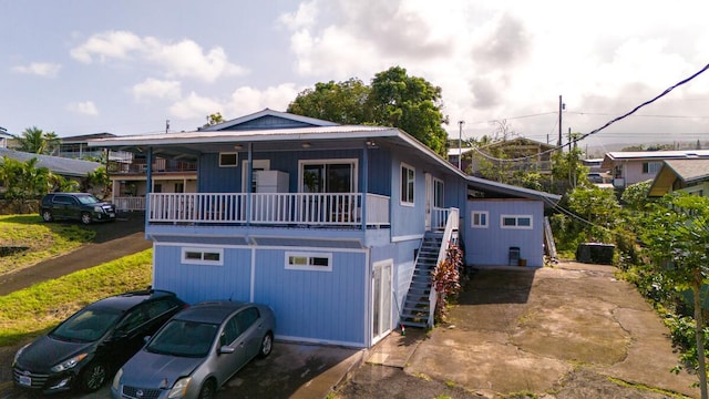 74-5071 Kealapua St, Kailua-Kona, HI 96740 - view of front of home featuring stairs