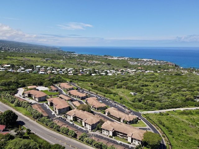 75-346 Hualalai Rd Unit B202, Kailua-Kona, HI 96740 - aerial perspective of suburban area featuring a nearby body of water
