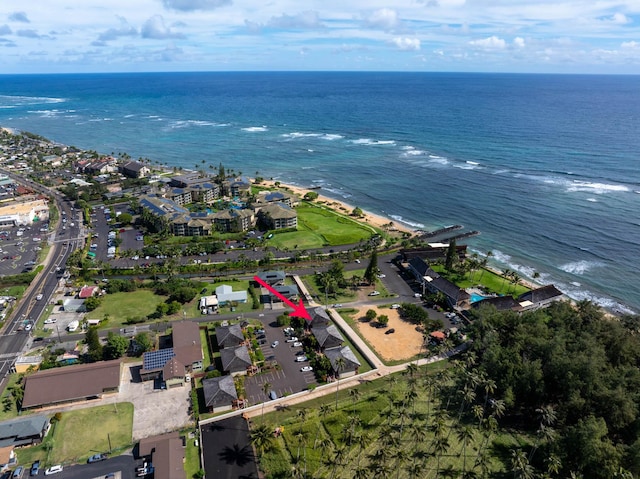 4461 Kamoa Rd Unit B22, Kapaa, HI 96746 - aerial view of property and surrounding area featuring a nearby body of water