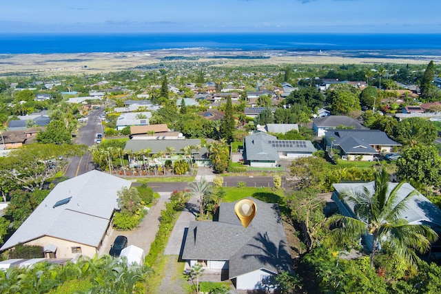 73-4343 Oneone St, Kailua-Kona, HI 96740 - aerial overview of property's location with nearby suburban area