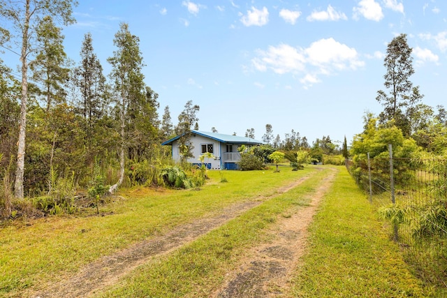 11-3458 Lehua St, Mountain View, HI 96771 - view of yard featuring driveway