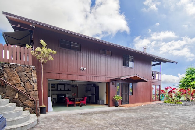 73-4327 Oneone St, Kailua-Kona, HI 96740 - view of property with a garage and concrete driveway