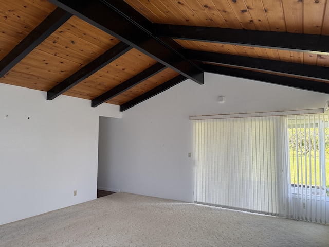 1572 Kaupili Pl, Hilo, HI 96720 - carpeted spare room featuring wooden ceiling
