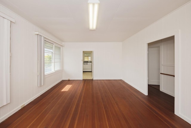 1969-A Kilauea Ave, Hilo, HI 96720 - spare room featuring wood-type flooring and baseboards