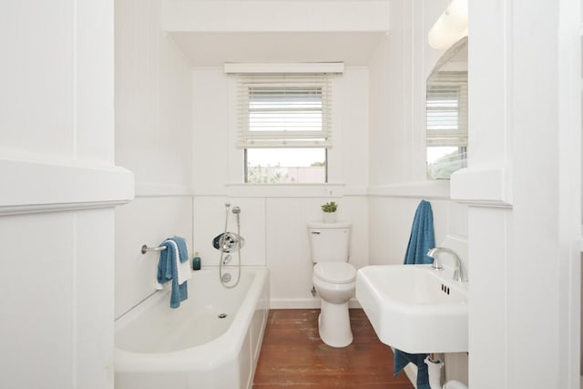 1969-A Kilauea Ave, Hilo, HI 96720 - bathroom with a bath and wood finished floors