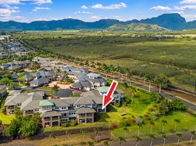 2611 Kiahuna Plantation Dr Unit 13D, Koloa, HI 96756 - bird's eye view of a mountainous background