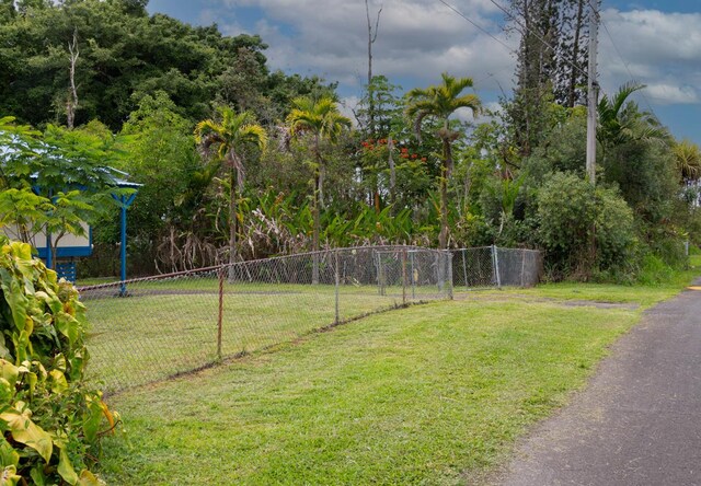 16-2103 Kuleana St, Pahoa, HI 96778 - view of yard