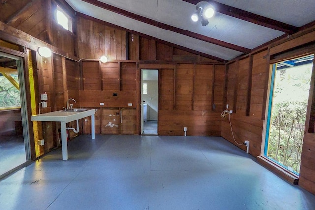 11-1877 Ahiukau St, Mountain View, HI 96771 - miscellaneous room with wooden walls