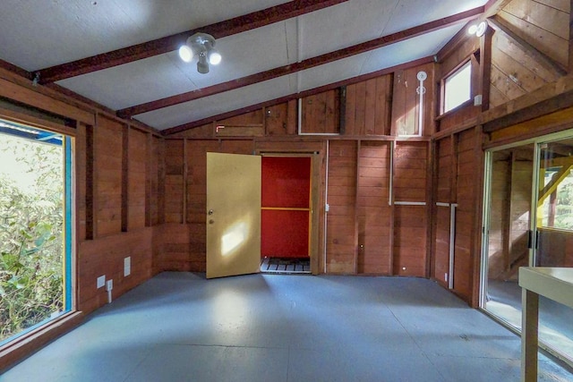 11-1877 Ahiukau St, Mountain View, HI 96771 - spare room featuring wood walls and healthy amount of natural light