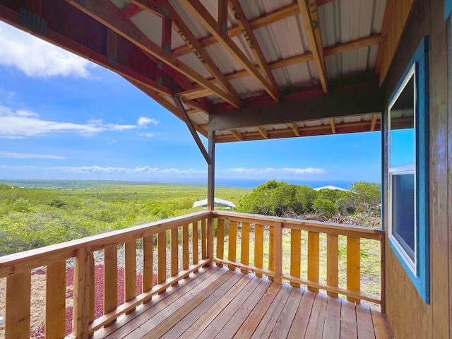 94-6479 Puukani Rd, Naalehu, HI 96772 - view of deck