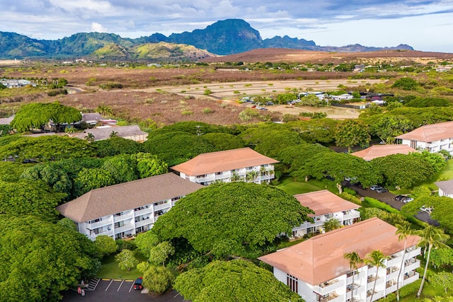 2253 Poipu Rd Unit 230, Koloa, HI 96756 - drone / aerial view of a mountain backdrop