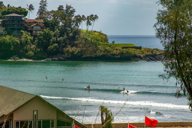 3411 Wilcox Rd Unit F 69, Lihue, HI 96766 - water view with nearby beach