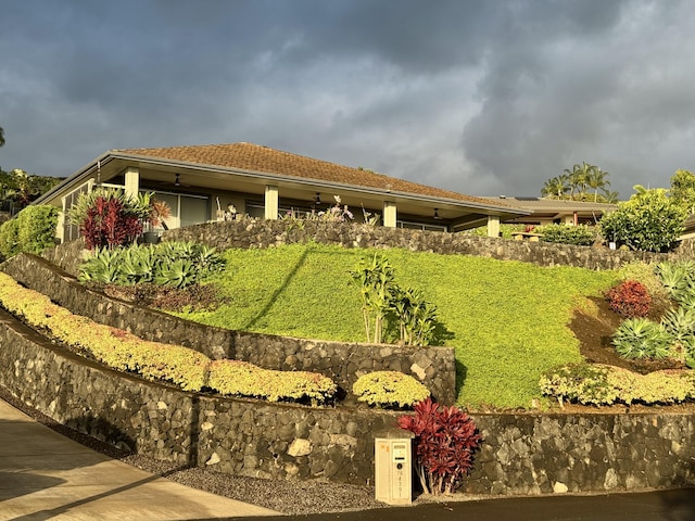 76-4391 Leilani St, Kailua-Kona, HI 96740 - view of green lawn