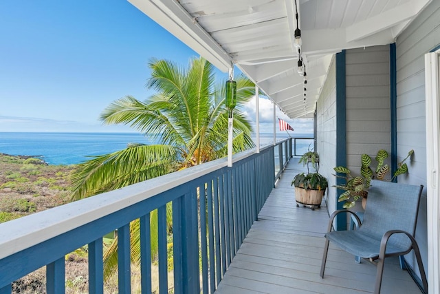87-3181 Japonica Rd, Captain Cook, HI 96704 - balcony featuring a water view