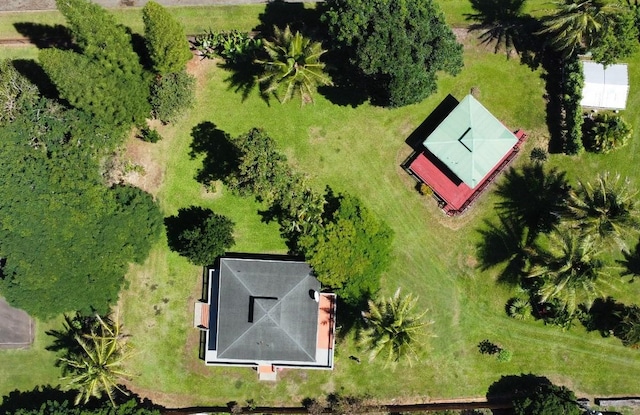 95-5974-A Mamalahoa Hwy, Naalehu, HI 96772 - aerial view of property and surrounding area