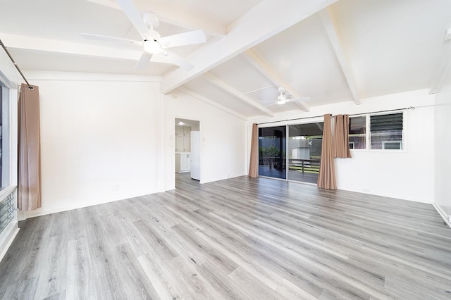4 Nani Pl, Hilo, HI 96720 - empty room featuring a ceiling fan and wood finished floors