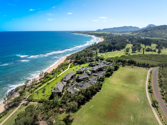 4460 Nehe Rd Unit 228, Lihue, HI 96766 - drone / aerial view of a water and mountain view