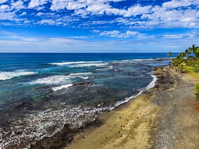 78-6800 Alii Dr Unit 8104, Kailua-Kona, HI 96740 - water view with local beach