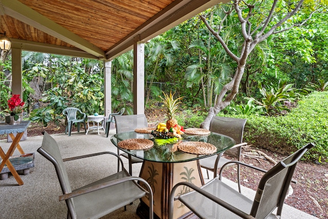 78-6800 Alii Dr Unit 8104, Kailua-Kona, HI 96740 - view of patio