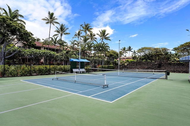 78-6800 Alii Dr Unit 8104, Kailua-Kona, HI 96740 - view of tennis court featuring community basketball court