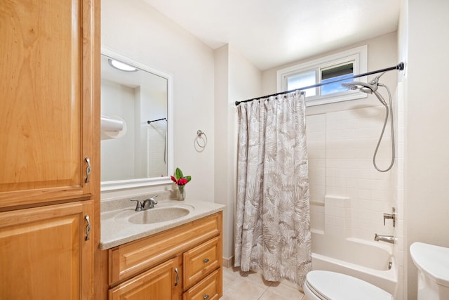 5045 Menehune Rd, Waimea, HI 96796 - full bath with vanity, shower / tub combo, and tile patterned floors
