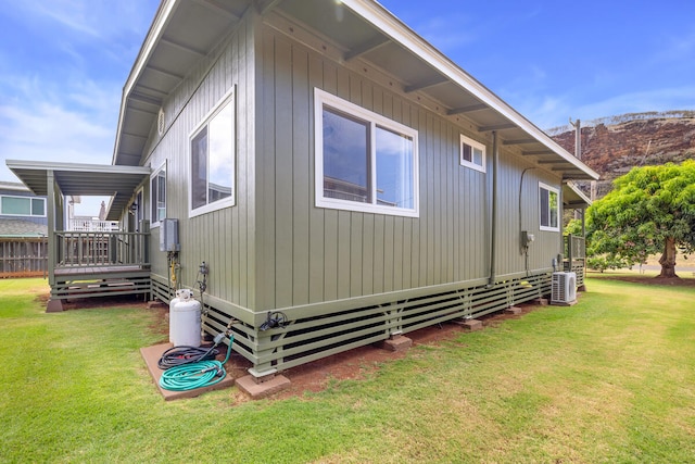 5045 Menehune Rd, Waimea, HI 96796 - view of side of home featuring a yard