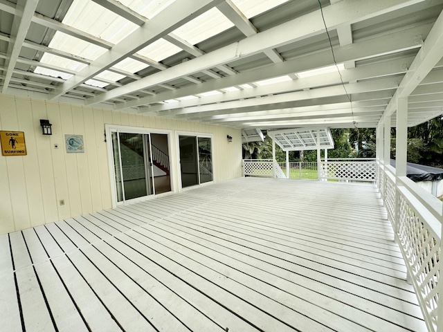 15-2015 12th Ave, Keaau, HI 96749 - view of wooden terrace