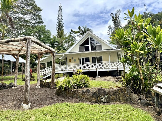 15-2015 12th Ave, Keaau, HI 96749 - view of rear view of property