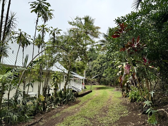 15-2015 12th Ave, Keaau, HI 96749 - view of grassy yard