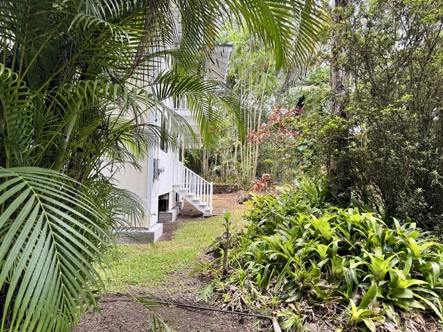 15-2015 12th Ave, Keaau, HI 96749 - view of yard featuring stairway