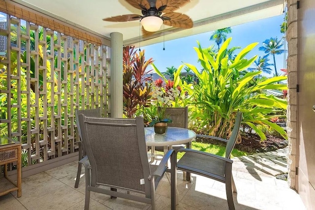 75-6016 Alii Dr Unit 108, Kailua-Kona, HI 96740 - view of sunroom