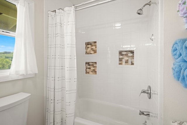 2640 Keoki Pl, Kalaheo, HI 96741 - full bath with shower / tub combo with curtain and toilet