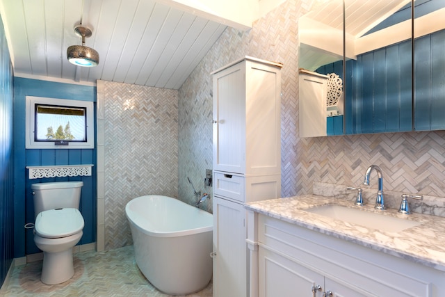 64-660 Puu Olu Pl, Kamuela, HI 96743 - bathroom featuring a freestanding bath and vanity
